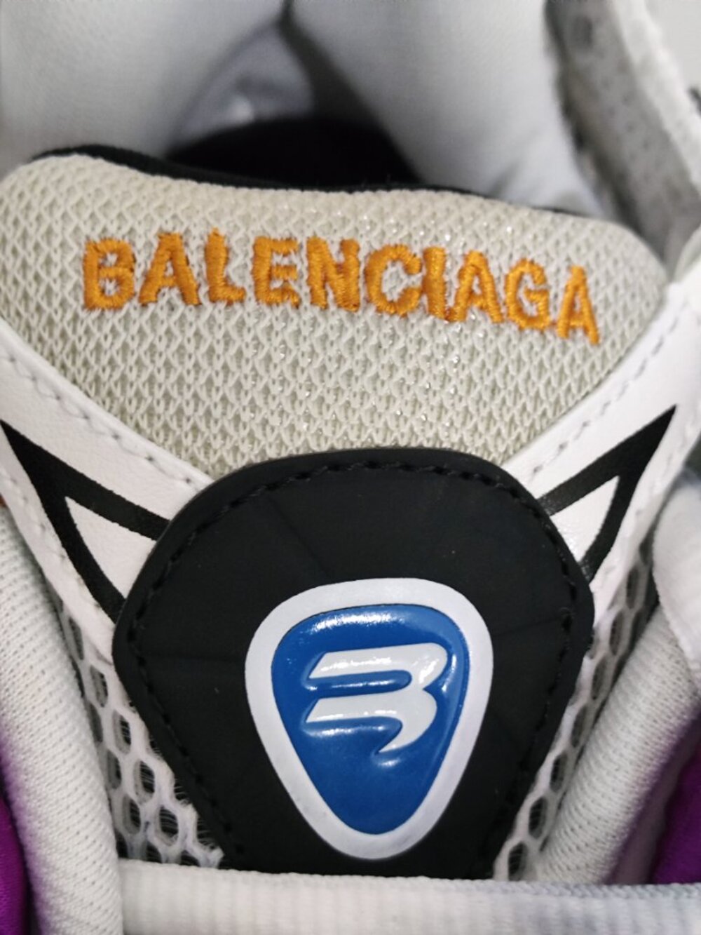 Balenciaga Runner Multicolor Mesh & Leather Sneakers - Picture 2 of 11